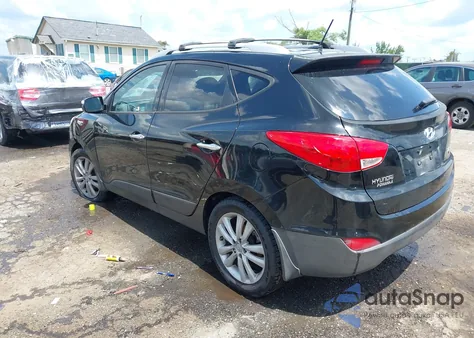 2012 Hyundai Tucson Limited из США, поврежденный, VIN KM8JU3AC7CU471364